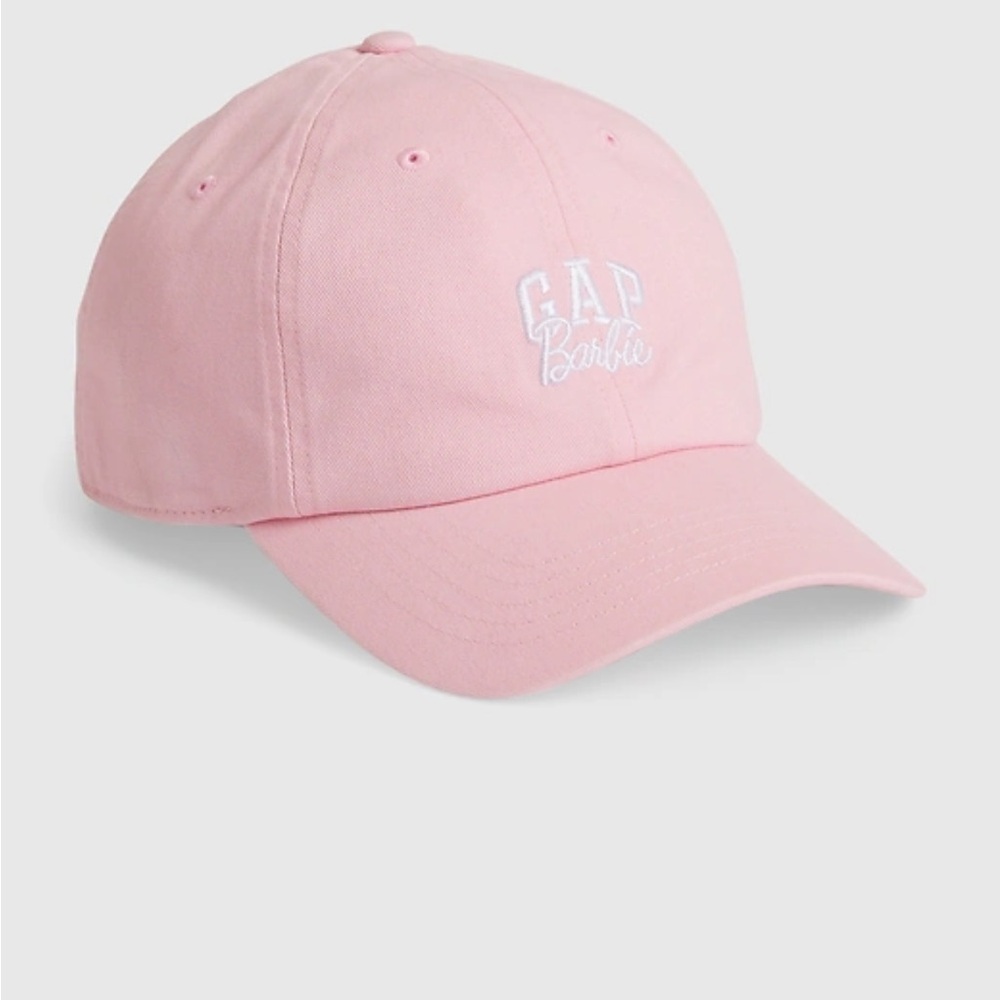 GAP Light Pink Cap with Embroidered Logo Barbie NWOT
